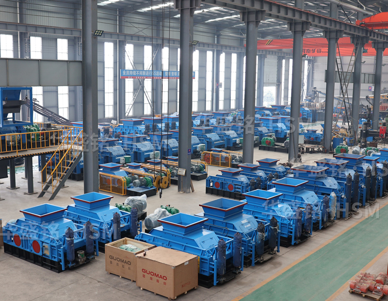  砂石料用哪種破碎機？沙頭料全液壓對輥破碎機多少錢？